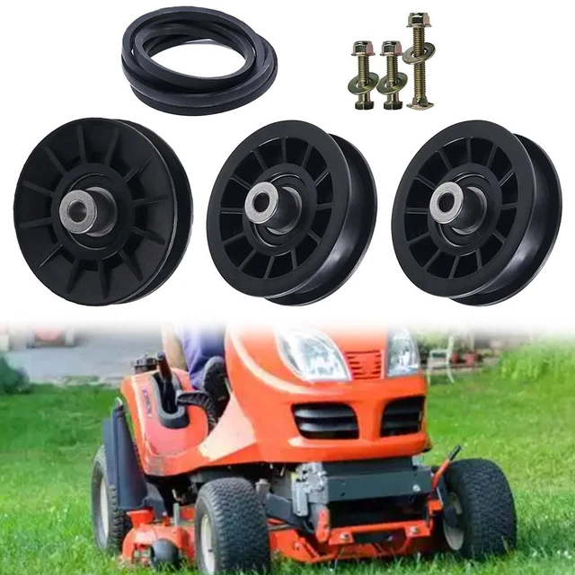 Jeu De Poulies De Ralenti Pour Courroie Serpentine V6 V8 - Réf. 864625T, 807757T - Compatible Mercruiser MPI