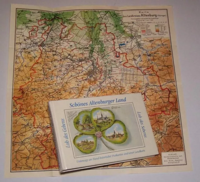 Altenburger Land Altenburg Thüringen historische Ansichtskarten Plan Heimatbuch