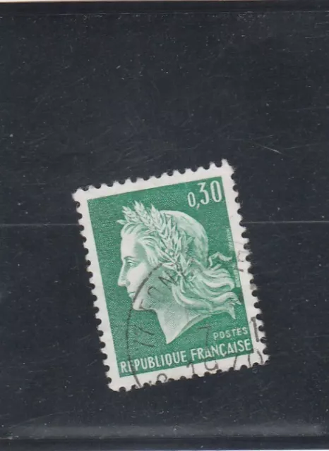 L6917 FRANCE TIMBRE N° Y&T 1611 de 1969 " Marianne de Cheffer   " Oblitéré