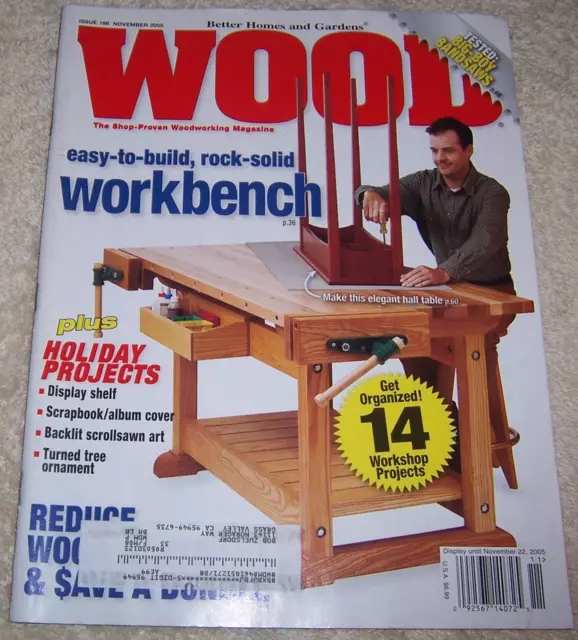 Wood Magazine Noviembre 2005 carpintería