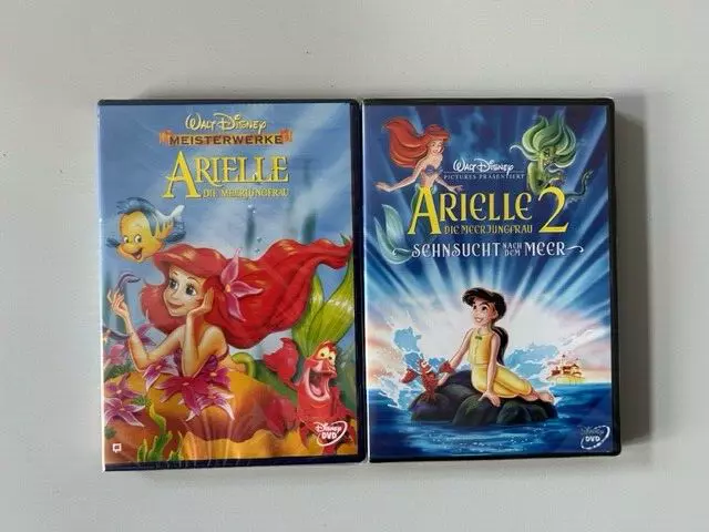 NEU OVP Walt Disney Meisterwerke Arielle Teil 1+2 # NEU I DVD