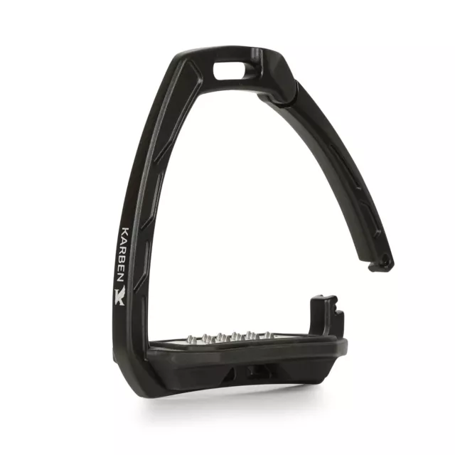 Shires Karben Ultra Grip Stirrups - Black