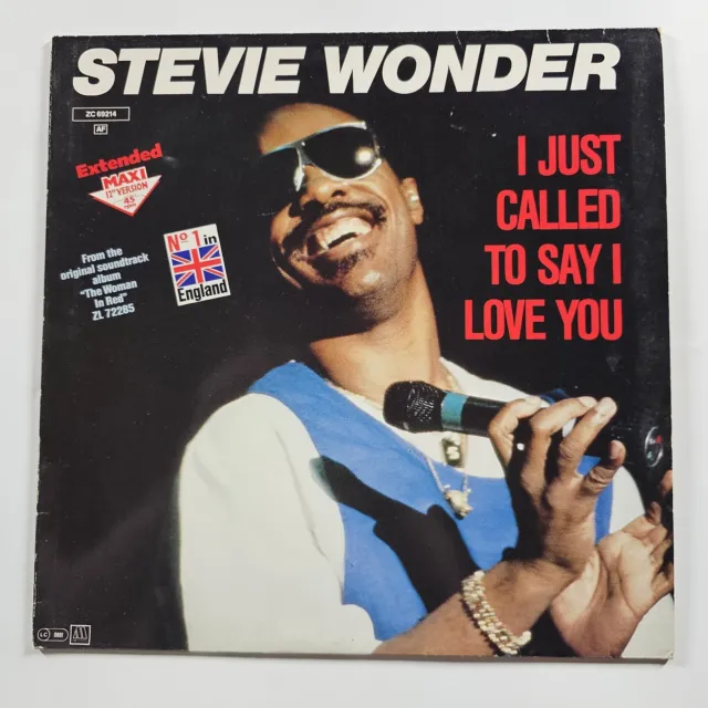 Stevie Wonder - I just called to say I love you - VINYL 12" MAXI