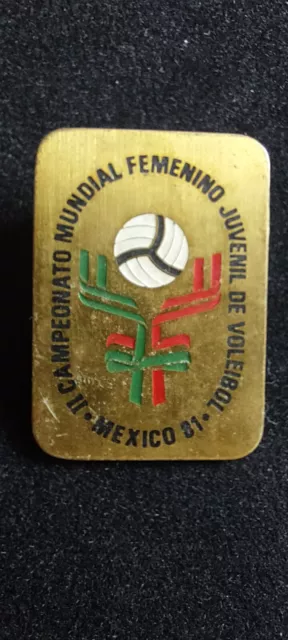 Pin,Anstecknadel, Noc , Volleyball ,Voleibol, International, Olympia ,Mexico 81