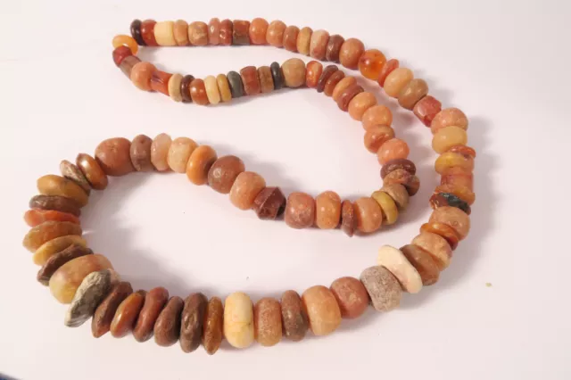 Alte Steinperlen Sahara GC65 Ancient Stone Beads Sahel perles pierre Afrozip