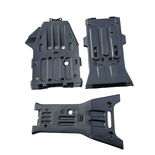 Yamaha Grizzly 660 4x4 Skid Plate Engine Guards Front Middle Rear 02-08