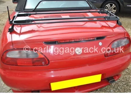 MGF MGTF Luggage Boot Rack - Black Rack