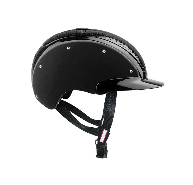Reithelm Reitkappe Prestige Air 2 Casco Helmbox Belüftung Hochglanz schwarz S-L