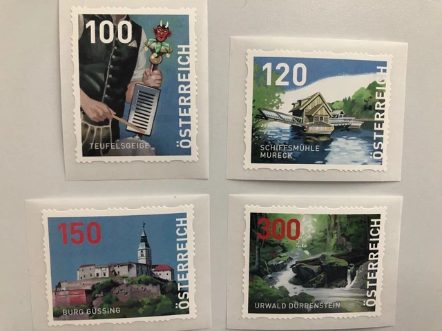 Österreich: aktuelle Serie Dispenser-Marken ** zu Nominale