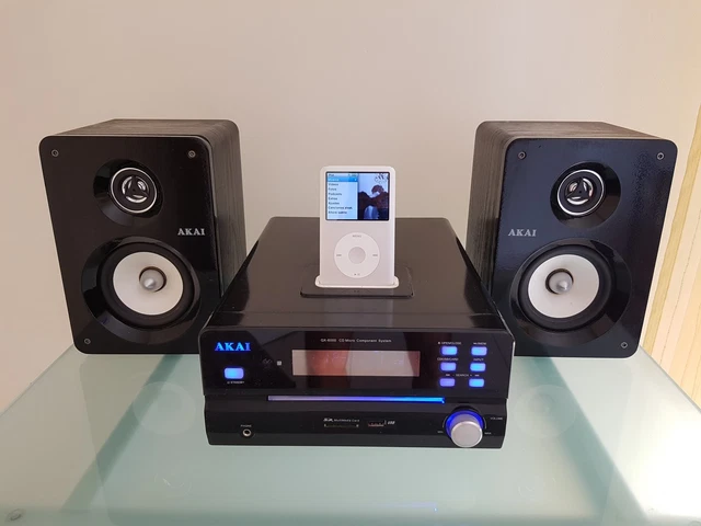 Chaine Hi-Fi AKAI - 2 X 40 Watts - Modèle QX6000 - Occasion - Fonctionnelle