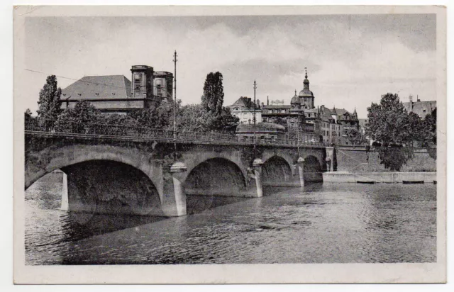 THIONVILLE - Moselle - CPA 57 - Bridge over the Moselle -