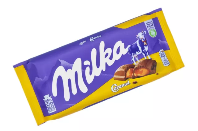 4x/8x MILKA Caramel 🍫 genuine chocolate from Germany ✈ TRACKED SHIPPING
