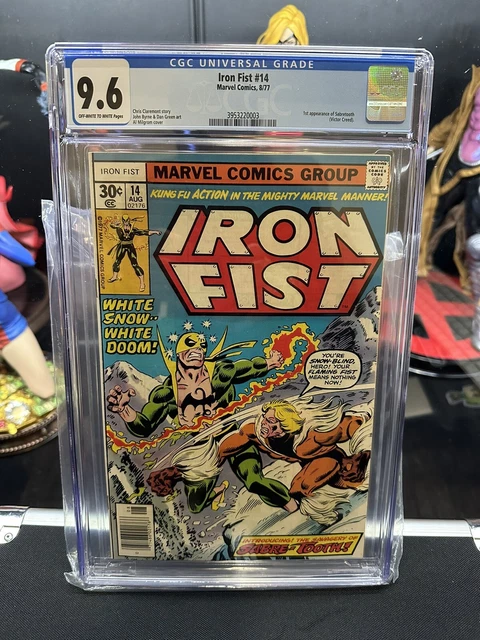 Iron Fist #14 Cgc 9.6 Newstand 1St Appearance Of Sabretooth