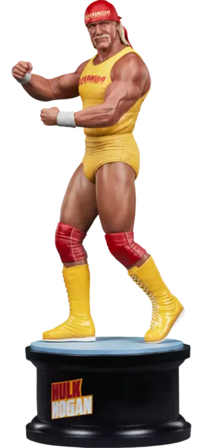 WWE WRESTLING HULK Hogan Hulkamania 1:4 Scale Statue PCS Sideshow ...