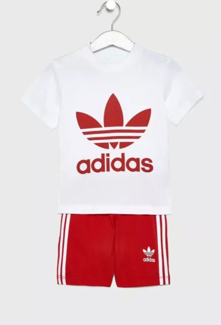 Infant Baby Girls Adidas Originals Summer Set