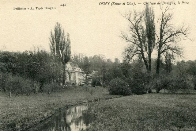 Carte OSNY Château de Busagny Le Parc