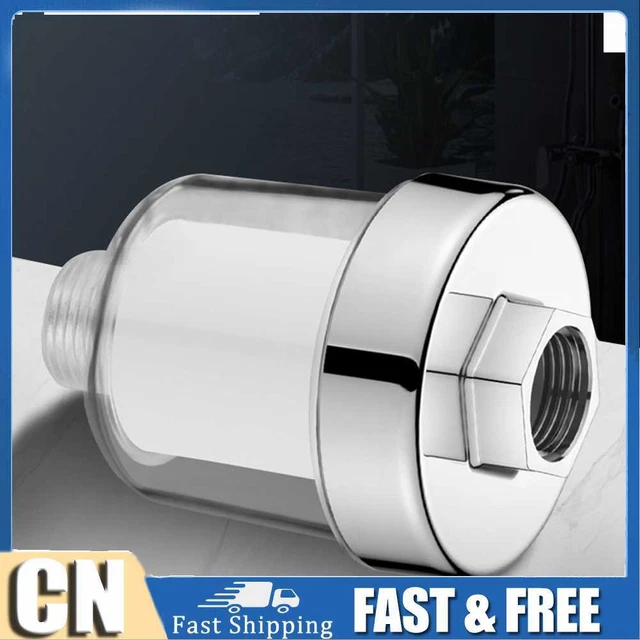 1 pieza filtro de ducha filtro de baño transparente para accesorios de cocina doméstica