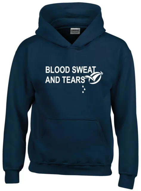 France Blood Sweat and Tears Rugby Nations 6 Hoodies