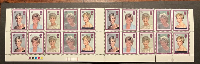 Gb 1998 Mnh Diana Semafori Blocco Di Quattro Set - Uk P&P Gratuito