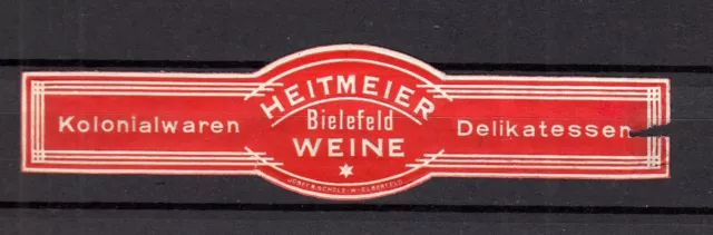 412748/ Reklamemarke – Kolonialwaren Heitmeier – Bielefeld