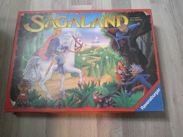 Sagaland "Rote Ausgabe", Brettspiel, Ravensburger, 1994, vollständig