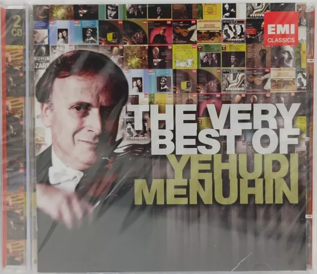 DOUBLE CD YEHUDI MENUHIN - THE VERY BEST OF neuf sous blister