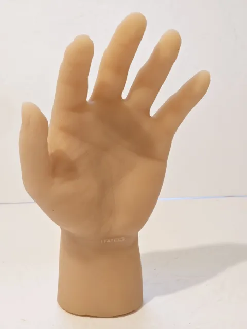 Realistic Silicone Tattoo Practice Left Hand Mannequin