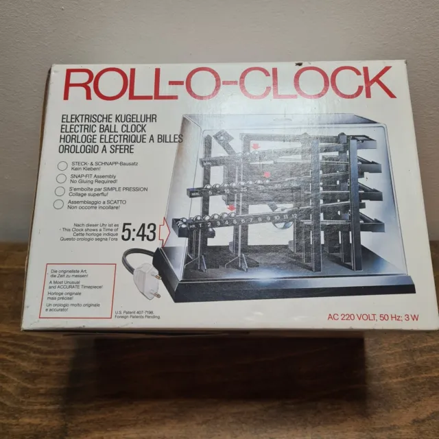 Horloge a Billes TIME MACHINE Roll O Clock NEUVE