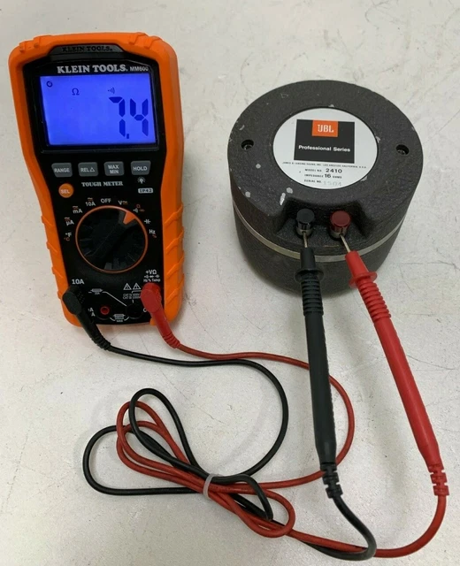 Jbl 2410 16 Ohms Compression Horn Driver Serial #1504