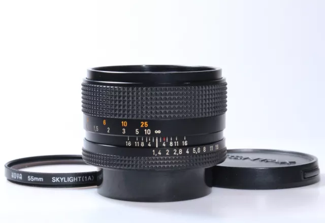Carl Zeiss Planar 50mm / 1:1,4 T* für Contax / Yashica C/Y,1 Jahr Gewährleistung