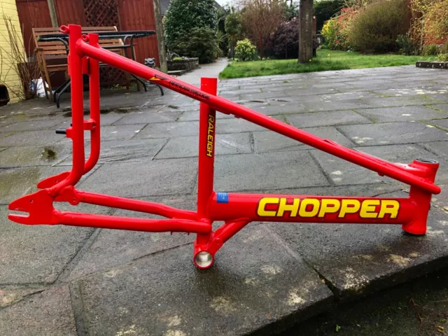 Raleigh Chopper Mk3 Red Frame .