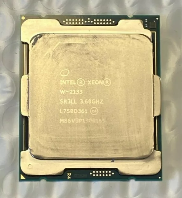 Intel Xeon W-2133 Processor 8.25M Cache 6 Core 3.60 GHz SR3LL