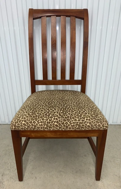 Ethan Allen American Impressions Dining Side Chair Cherry Slatback #24-6401 224 Ethan Allen American Impressions Dining Side Chair Cherry Slatback #24-6401 224