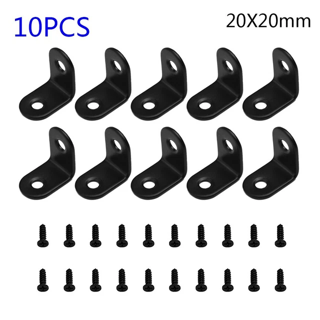 Stainless Steel 90° Right Angle Bracket Corner Brace Joint Shelf Support L Shape
