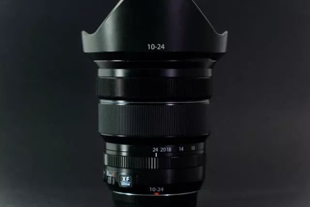 FUJIFILM Fuji Fujinon XF 10-24mm F/4 R OIS Lens w/Hood
