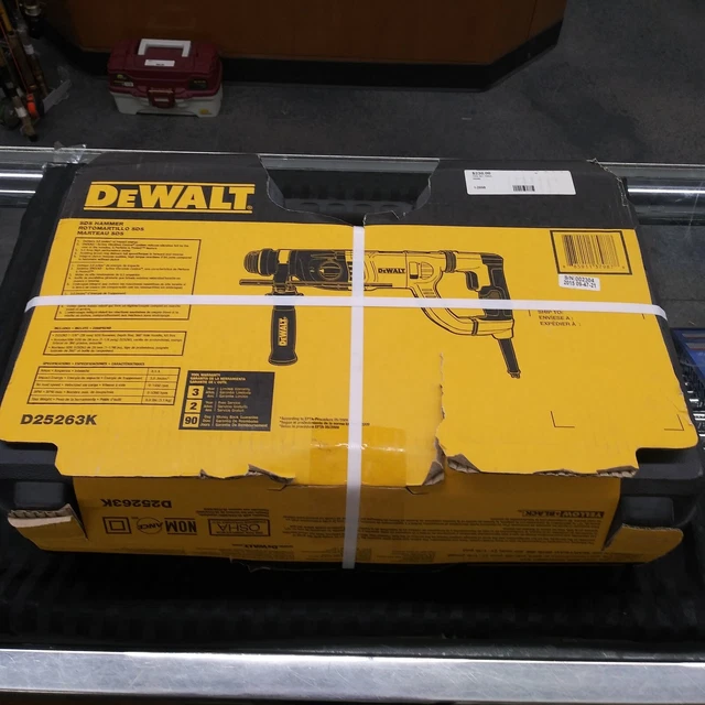 DEWALT D-Handle SDS Hammer Kit - D25263K