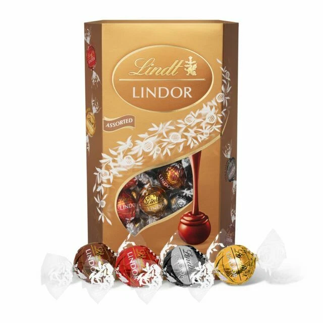 LINDT LINDOR ASSORTED Chocolate Truffles 600g £9.99 PicClick UK