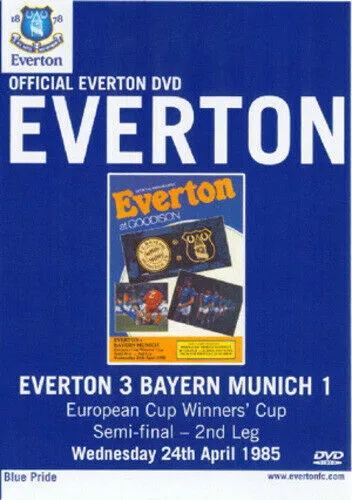 Everton FC Everton Vs Bayern Munich European Cup Winners Cup (20 DVD Region 1
