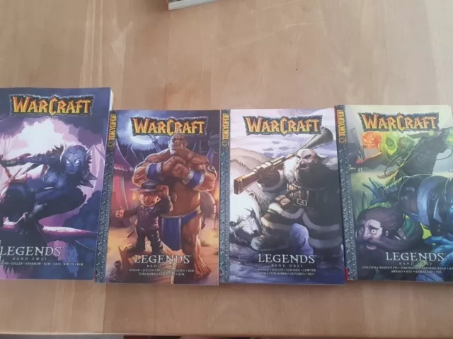 Warcraft Legends 2-5 Comic Manga Cult Tokyopop