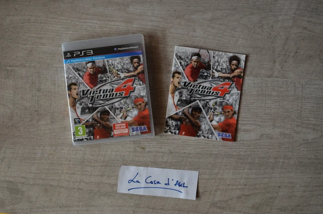 Virtua Tennis 4 complet sur Playstation 3 PS3 - FR TBE