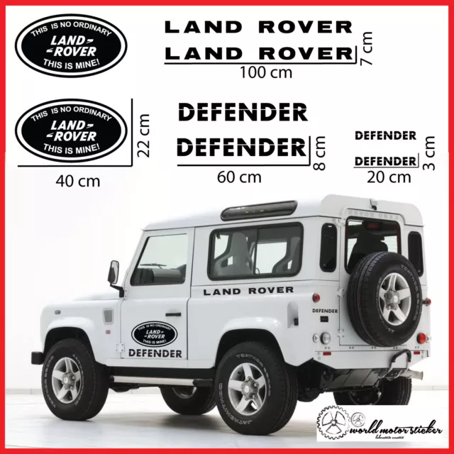 adesivi fuoristrada 4x4 off road per land rover defender 90 auto decalcomania x