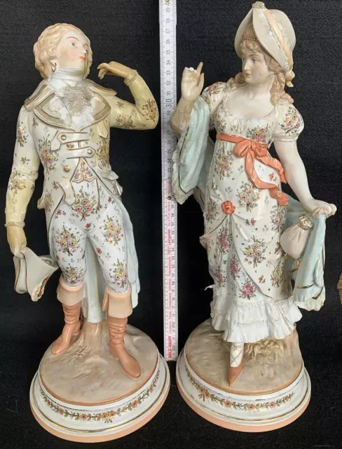 KPM, 2 Figuren um 1900