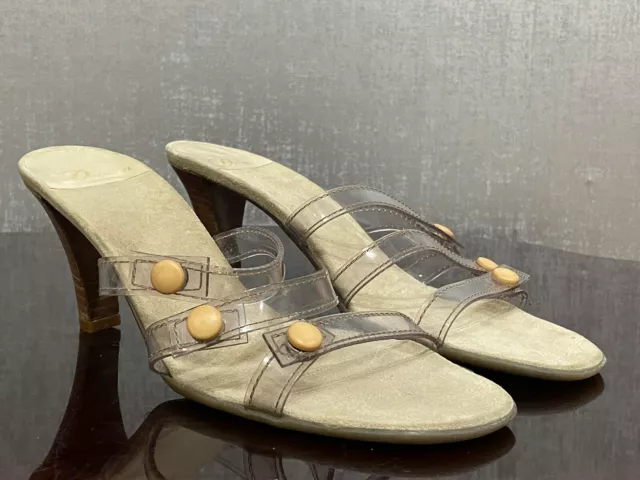 DELMAN Tan High Heels Made in Spain Women's Size:9 (A170)