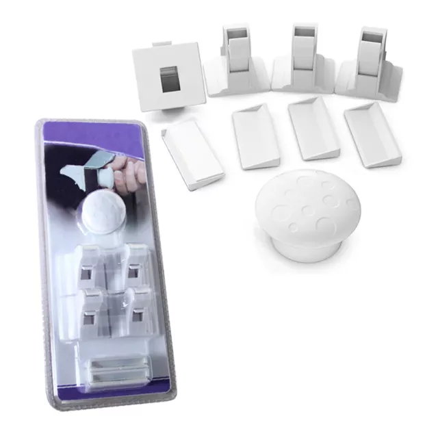 Invisible Magnetic Cabinet Drawer Cupboard Locks For Baby Kids Safety Lock