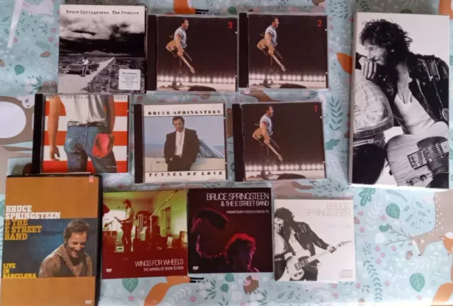 Bruce Springsteen CD Albums Bonus DVDs Bundle/JobLot deluxe booklet boxset live