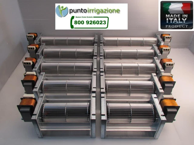Ventilatore Tangenziale 30cm + Motore DX - Per Stufe Pellet 230V - Portata 270m3/h - Foto 8