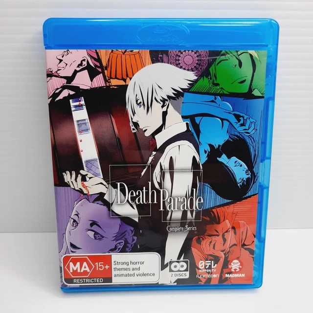DEATH PARADE COMPLETE Series Blu-ray Set Discs Region B