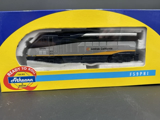 Athearn HO 2607 Amtrak California 2008 F59PHI RTR TESTED Runs Good DC