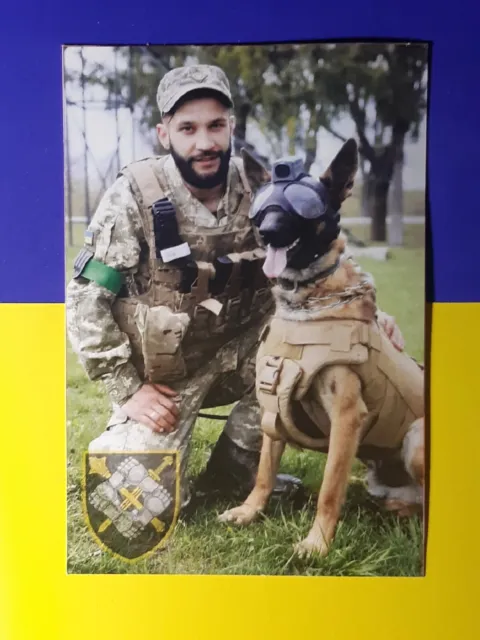 Armed Forces of Ukraine. Warrior Dog Mukhtar special cancellation KHARKIV