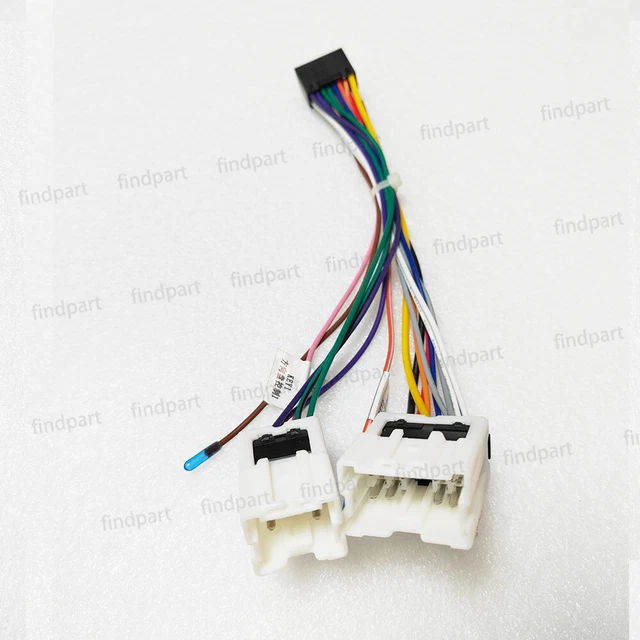 Car Stereo Radio Power Wiring Harness for NISSAN Frontier Xterra Adapter 16pin